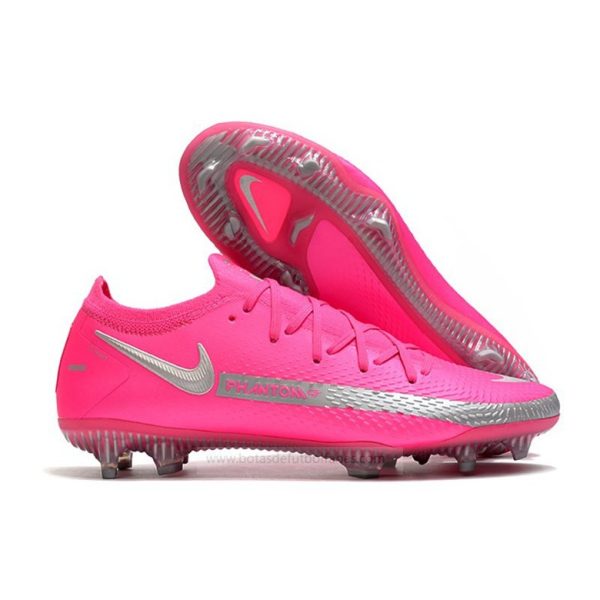 Nike Phantom Gt Elite Fg Rosa Plata